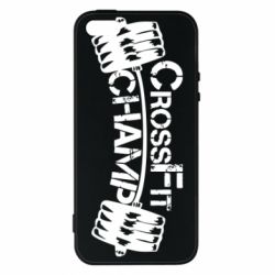 Чехол для iPhone5/5S/SE CrossFit Champ - PrintSalon