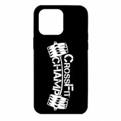 Чехол для iPhone 14 Pro Max CrossFit Champ - PrintSalon
