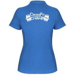 Женское поло CrossFit Champ - PrintSalon
