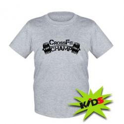 Детская футболка CrossFit Champ - PrintSalon