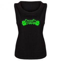 Женская майка CrossFit Champ - PrintSalon