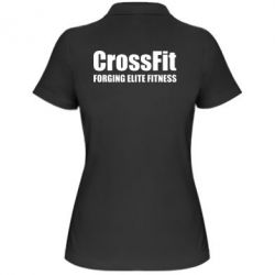 Женское поло Crossfit Forging Elite Fitness - PrintSalon