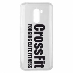 Чехол для Xiaomi Pocophone F1 Crossfit Forging Elite Fitness - PrintSalon