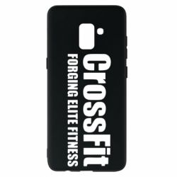 Чехол для Samsung A8+ 2018 Crossfit Forging Elite Fitness - PrintSalon