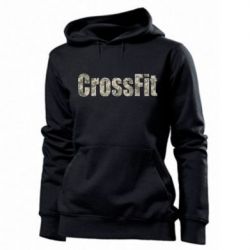 Женское худи CrossFit камуфляж - PrintSalon