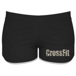 Женские шорты CrossFit камуфляж - PrintSalon