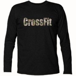 Футболка з довгим рукавом CrossFit камуфляж