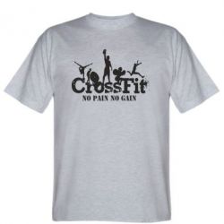 Мужская футболка Stedman Crossfit No pain No Gain - PrintSalon