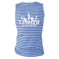 Майка-тельняшка Crossfit No pain No Gain - PrintSalon