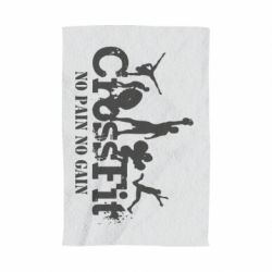 Полотенце с принтом Crossfit No pain No Gain