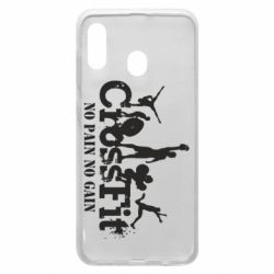Чехол для Samsung A30 Crossfit No pain No Gain - PrintSalon