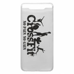 Чехол для Samsung A80 Crossfit No pain No Gain - PrintSalon