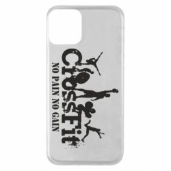 Чехол для iPhone 11 Crossfit No pain No Gain - PrintSalon
