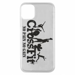 Чохол для iPhone 11 Pro Crossfit No pain No Gain