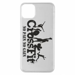 Чехол для iPhone 11 Pro Max Crossfit No pain No Gain