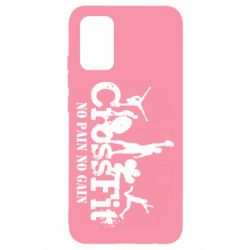 Чехол для Samsung A02s/M02s Crossfit No pain No Gain - PrintSalon