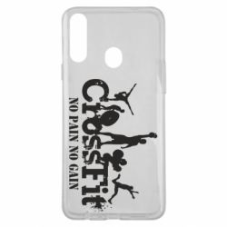 Чехол для Samsung A20s Crossfit No pain No Gain - PrintSalon