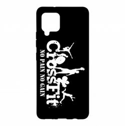 Чехол для Samsung A42 5G Crossfit No pain No Gain - PrintSalon