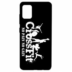 Чохол для Samsung A51 Crossfit No pain No Gain