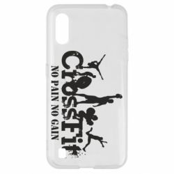 Чехол для Samsung A01/M01 Crossfit No pain No Gain - PrintSalon