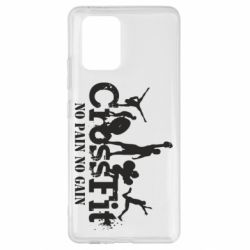 Чехол для Samsung S10 Lite Crossfit No pain No Gain - PrintSalon