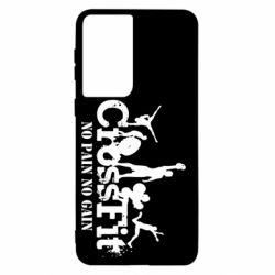 Чехол для Samsung S21 Crossfit No pain No Gain - PrintSalon