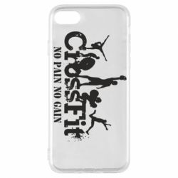 Чохол для iPhone 7 Crossfit No pain No Gain