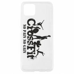 Чехол для Oppo A92s Crossfit No pain No Gain - PrintSalon