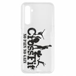 Чехол для Realme 6 Crossfit No pain No Gain