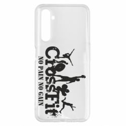 Чохол для Realme 6 Pro Crossfit No pain No Gain