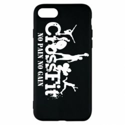 Чехол для iPhone SE 2022 Crossfit No pain No Gain - PrintSalon