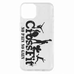 Чехол для iPhone 14 Crossfit No pain No Gain - PrintSalon
