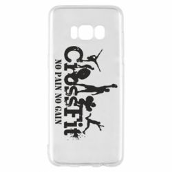Чехол для Samsung S8 Crossfit No pain No Gain - PrintSalon