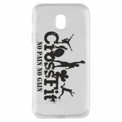 Чехол для Samsung J3 2017 Crossfit No pain No Gain - PrintSalon