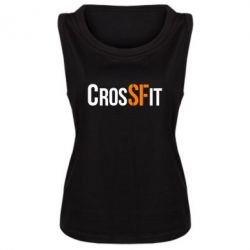 Женская майка CrossFit SF - PrintSalon