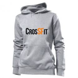 Женское худи CrossFit SF - PrintSalon