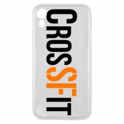 Чехол для iPhone XR CrossFit SF - PrintSalon