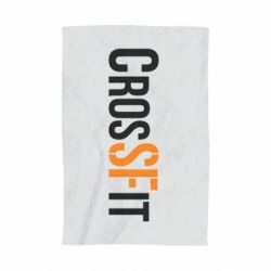 Полотенце с принтом CrossFit SF - PrintSalon