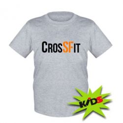 Детская футболка CrossFit SF - PrintSalon