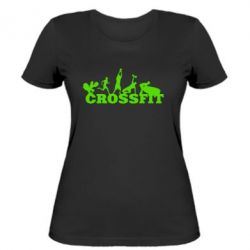 Женская футболка Crossfit - PrintSalon