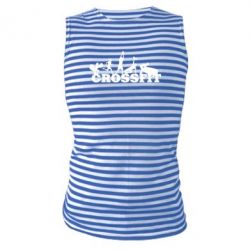 Майка-тельняшка Crossfit - PrintSalon