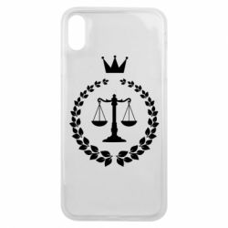 Чехол для iPhone Xs Max Crown for a lawyer - PrintSalon