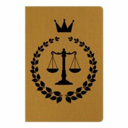 Блокнот с принто Crown for a lawyer - PrintSalon