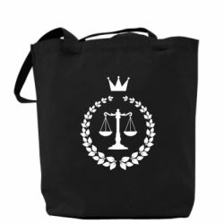 Эко-сумка Crown for a lawyer - PrintSalon