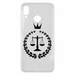 Чехол для Huawei P Smart Plus 2018 Crown for a lawyer - PrintSalon