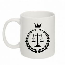 Чашка 320ml Crown for a lawyer