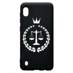 Чехол для Samsung A10 Crown for a lawyer - PrintSalon