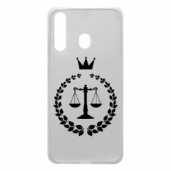 Чехол для Samsung A60 Crown for a lawyer - PrintSalon