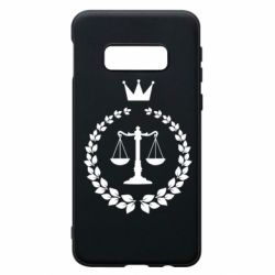 Чехол для Samsung S10e Crown for a lawyer - PrintSalon