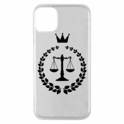 Чехол для iPhone 11 Pro Crown for a lawyer - PrintSalon